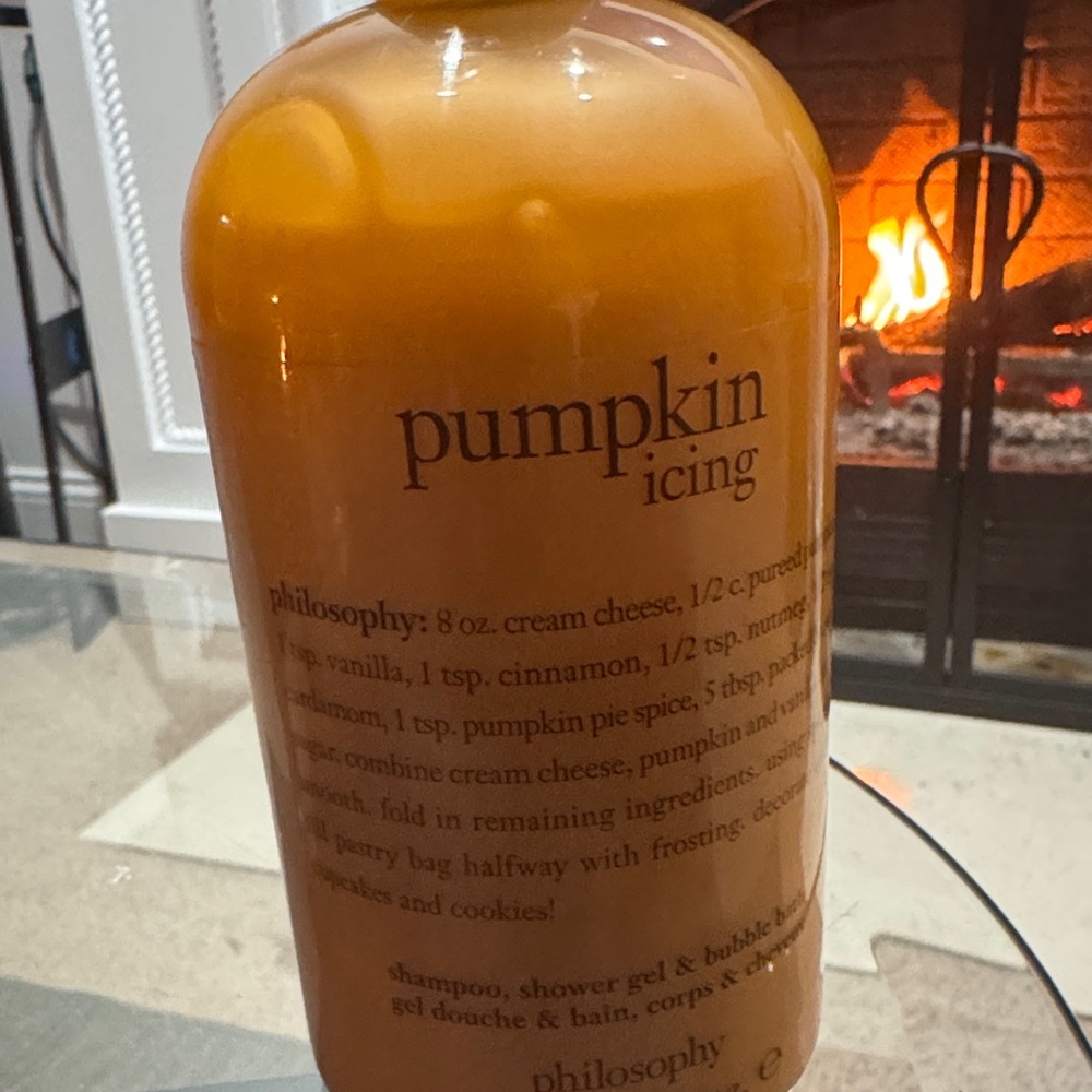 Philosophy Pumpkin Icing Shower Gel 3 in 1 16oz (480ml) TESTER